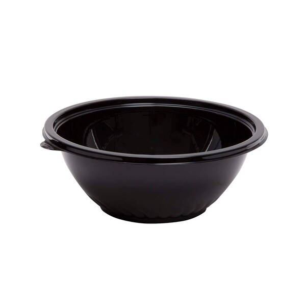 Wna-Caterline WNA-Caterline 80 oz. Black Plastic Bowl, PK25 APB80BL - main